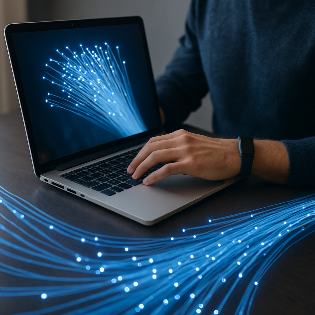 O Futuro Chegou: Computador Dentro de Fibra Óptica Revoluciona Roupas Eletrônicas